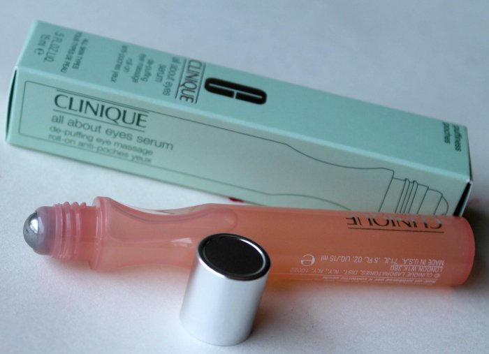 Serum chống quầng thâm và bọng mắt Clinique De-Puffing Eye Massage 15ml