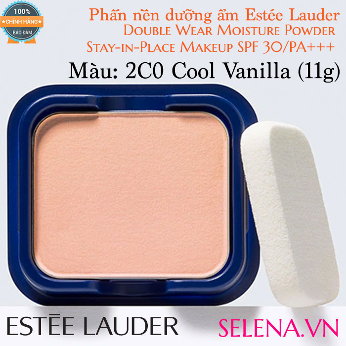 Phấn nền dưỡng ẩm Estée Lauder Double Wear Moisture Powder #2C0 Cool Vanilla