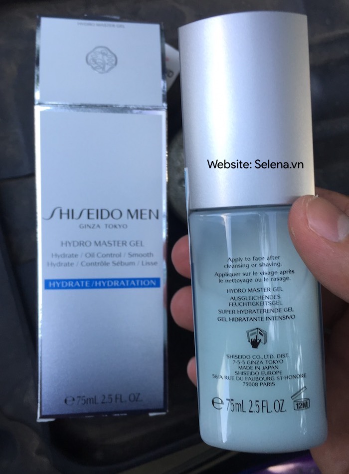 Gel dưỡng ẩm mịn da Shiseido Men Hydro Master Gel kem dưỡng ẩm cho nam giới dạng gel với chất kem nhanh chóng thẩm thấu vào da để cải thiện kết cấu, đồng thời mang lại cảm giác tươi mát, ẩm mịn cho làn da