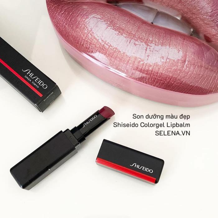 Son dưỡng màu đẹp Shiseido Colorgel Lipbalm