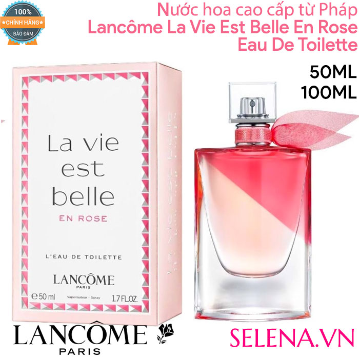 Nước hoa cao cấp Lancôme La Vie Est Belle En Rose 50ml 100ml