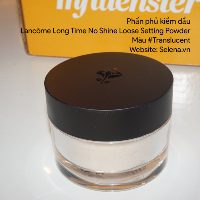 Phấn phủ kiềm dầu Lancôme Long Time No Shine Loose Setting Powder #Translucent