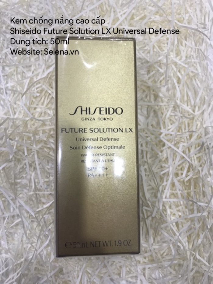 Kem chống nắng cao cấp Shiseido Future Solution LX Universal Defense 50ml