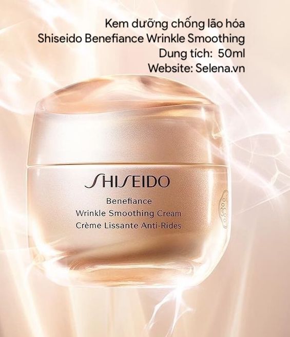 Kem Dưỡng Da Chống Lão Hóa Shiseido Benefiance , Shiseido Benefiance Wrinkle Smoothing Cream , Kem Chống Lão Hóa Shiseido