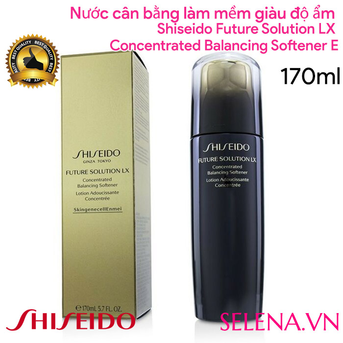 Nước cân bằng Shiseido Future Solution LX Concentrated Balancing Softener E 170ml
