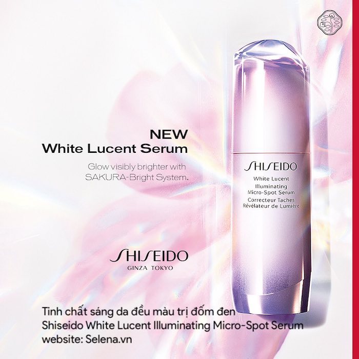 Tinh chất sáng da, đều màu, trị đốm đen, trị nám da Shiseido White Lucent Illuminating Micro-Spot Serum