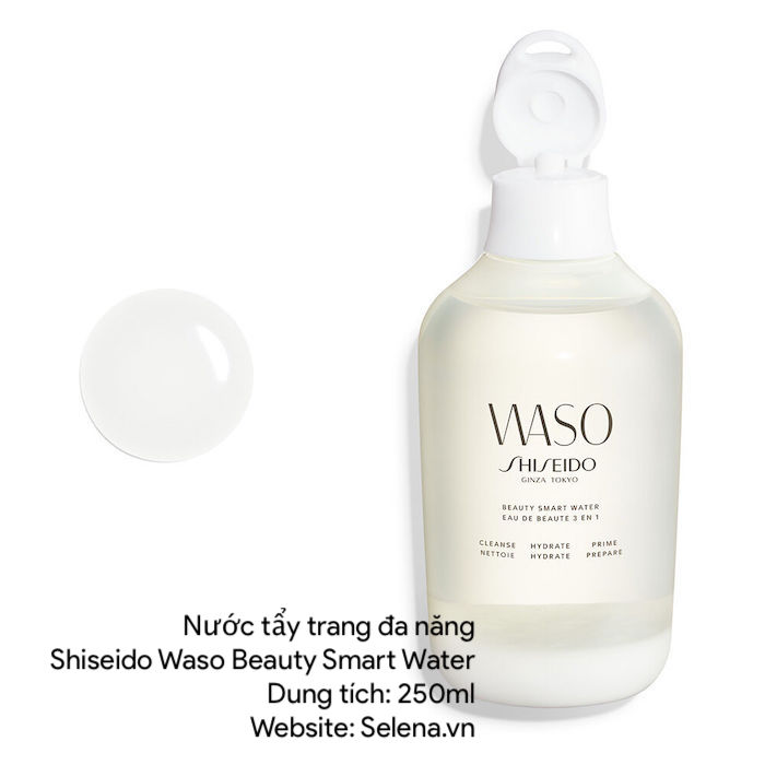 Nước tẩy trang đa năng Shiseido Waso Beauty Smart Water tẩy trang, làm sạch da, dưỡng ẩm da mặt và dưỡng da tươi trẻ, làm mềm da,mịn màn da mặt