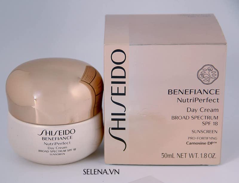 Kem dưỡng da Shiseido Benefiance tăng cường chống lão hoá da, giảm nhăn da, xoá nhăn, dưỡng ẩm da, ngăn ngừa đồi mồi da, làm đồng đều màu da