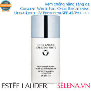 Kem chống nắng Crescent White Full Cycle Brightening Ultra-Light 30ml