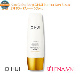 Kem Chống Nắng OHUI Perfect Sun Black SPF50+ PA+++ 50ML
