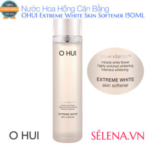 Nước Hoa Hồng Cân Bằng OHUI Extreme White Skin Softener 150ML