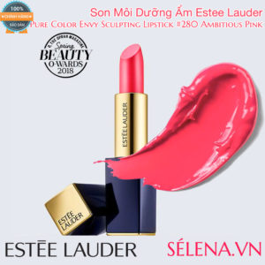 Son Môi Dưỡng Ẩm Estee Lauder Pure Color Envy Sculpting Lipstick #280 Ambitious Pink