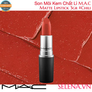 Son Môi Lì M.A.C Matte Lipstick 3g #Chili