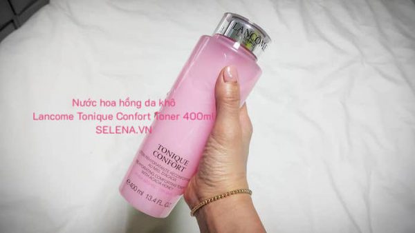 Nước hoa hồng da khô Lancome Tonique Confort Toner 400ml