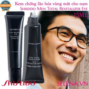 Kem chống lão hóa vùng mắt cho nam Shiseido Men Total Revitalizer Eye 15ml