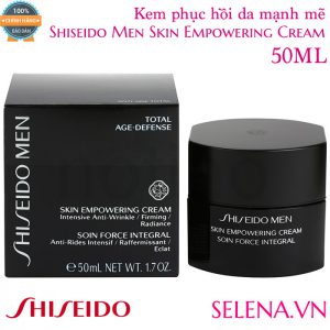 Kem phục hồi da mạnh mẽ Shiseido Men Skin Empowering Cream 50ml