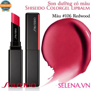 Son dưỡng màu đẹp Shiseido Colorgel Lipbalm #106 Redwood