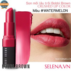 Son môi lâu trôi Bobbi Brown Crushed Lip Color #Watermelon