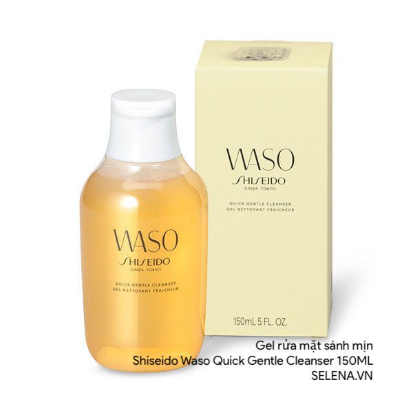 Gel rửa mặt sánh mịn Shiseido Waso Quick Gentle Cleanser 150ML