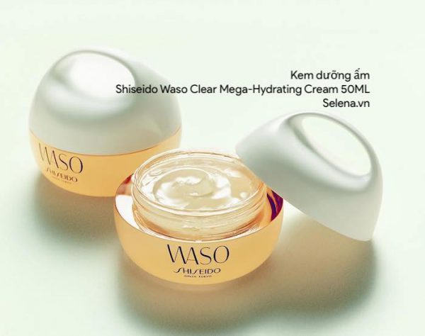 Kem dưỡng ẩm Shiseido Waso Clear Mega-Hydrating Cream 50ML