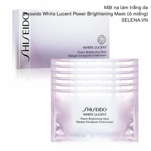 Mặt nạ làm trắng da Shiseido White Lucent Power Brightening Mask‎ (6 miếng)