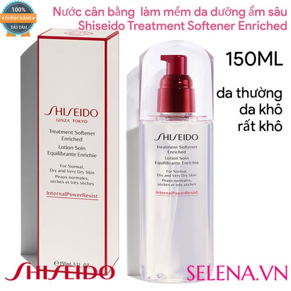 Nước cân bằng Shiseido Treatment Softener Enriched 150ml