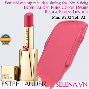 Son môi Estee Lauder Pure Color Desire Rouge Excess Lipstick #202 Tell All