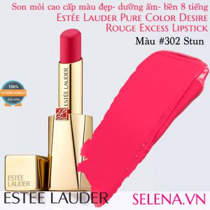 Son môi Estee Lauder Pure Color Desire Rouge Excess Lipstick #302 Stun