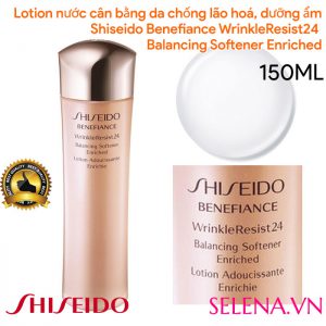 Lotion nước cân bằng Shiseido Benefiance WrinkleResist24 Enriched 150ml