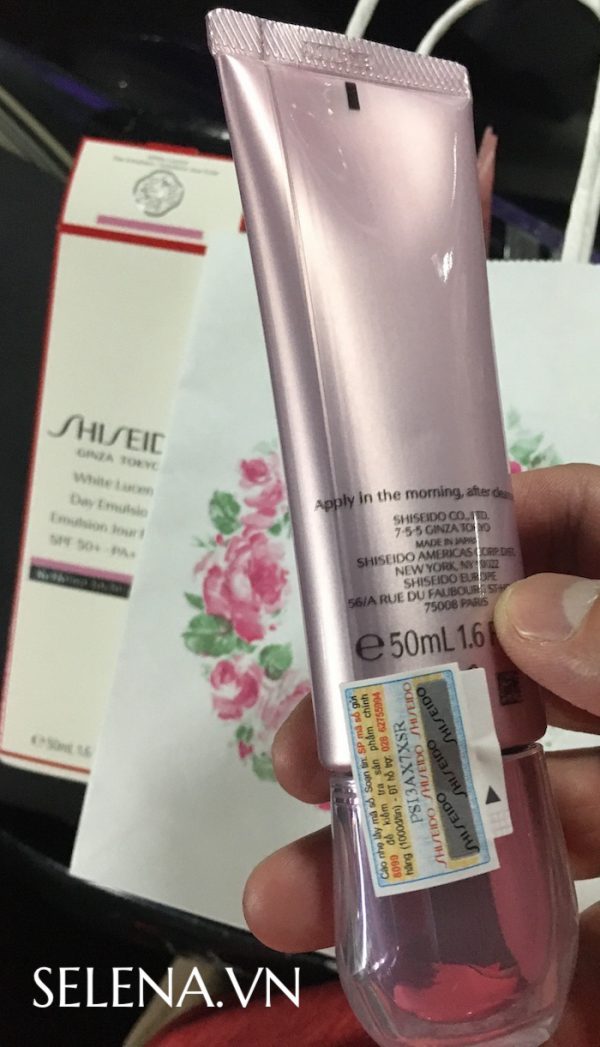 Hình thực tế kem dưỡng trắng da Shiseido White Lucent chính hãng của Nhật Bản