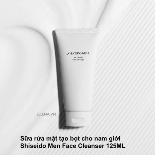 Sữa rửa mặt tạo bọt cho nam giới Shiseido Men Face Cleanser 125ml