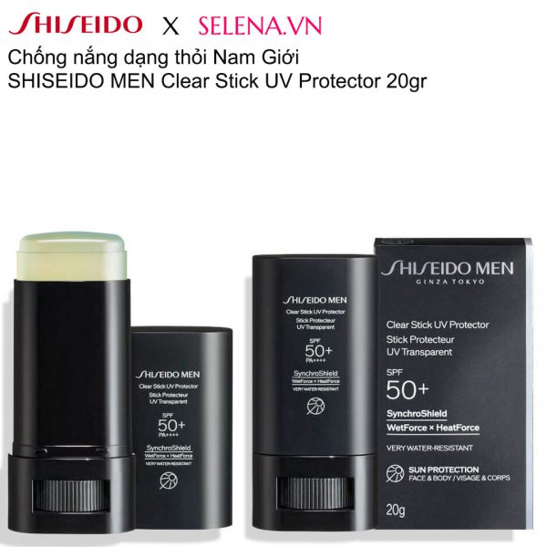 SHISEIDO MEN Chống nắng dạng thỏi SHISEIDO MEN Clear Stick UV Protector