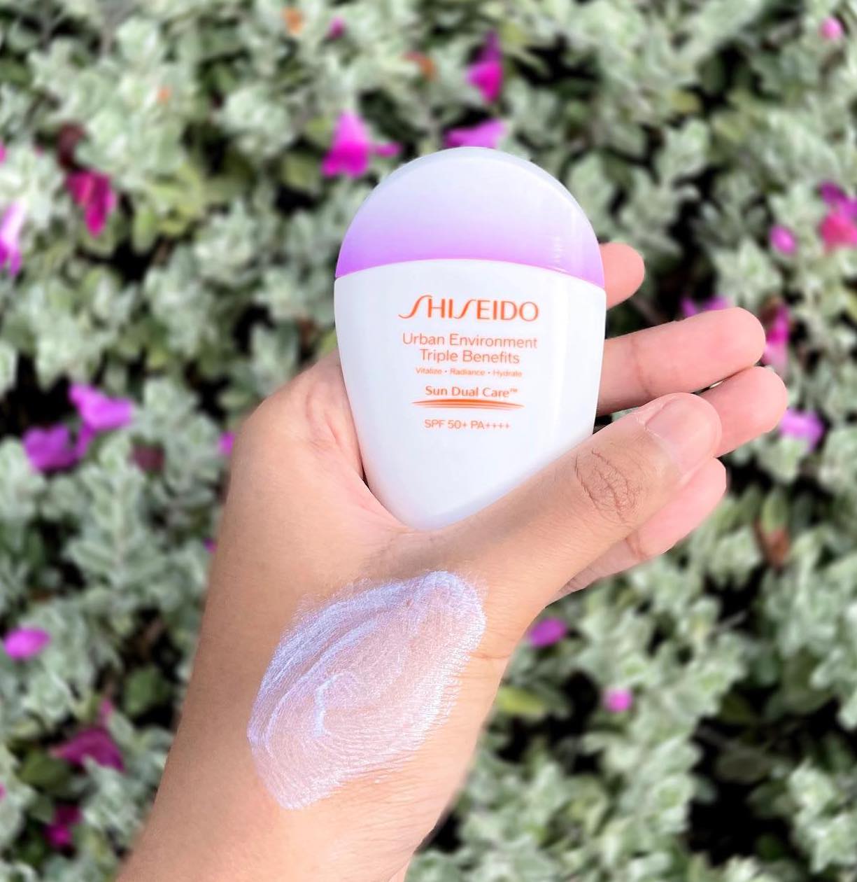  Kem chống nắng dưỡng da Shiseido Urban Environment Triple Beauty Suncare Emulsion SPF50+